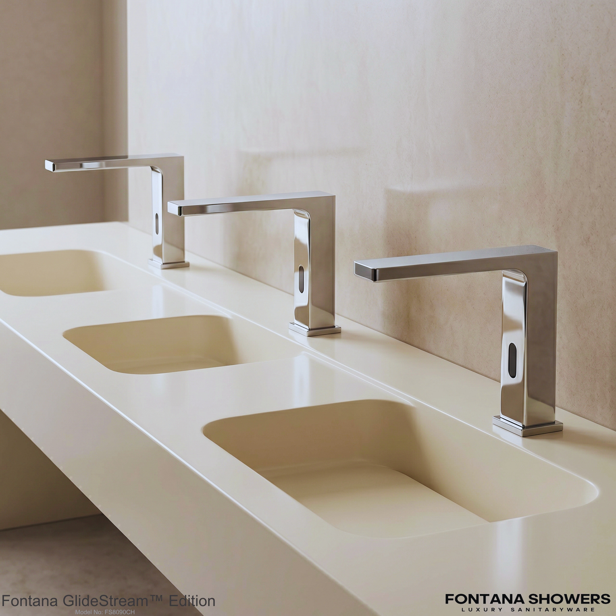 Fontana Chrome Touchless Faucet - FS8090CH
